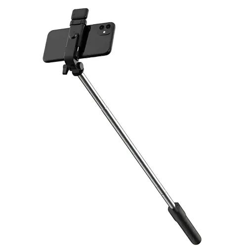 Селфи-палка штатив монопод DF-01S AND 5222 с Bluetooth пультом, LED подсветкой, поворотом 360°,  до 74 см - фото 3