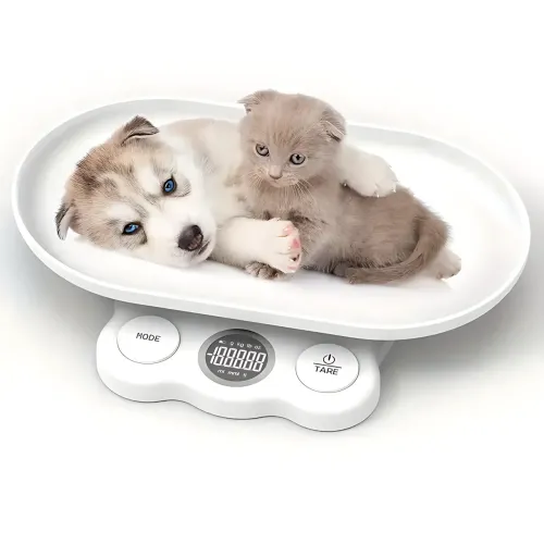 Цифрові ваги Weighing by weight AND 0.1 г-5 кг, 30×16×16 см, знімний піддон, USB/AAA, для кухні, тварин - фото 5