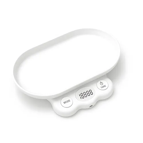 Цифрові ваги Weighing by weight AND 0.1 г-5 кг, 30×16×16 см, знімний піддон, USB/AAA, для кухні, тварин - фото 2