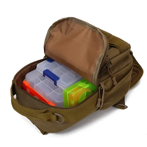 Сумка тактическая Bag AND-7, 30 л, нейлон 600D с водоотталкивающим ПВХ покрытием, рюкзак-органайзер - фото 5