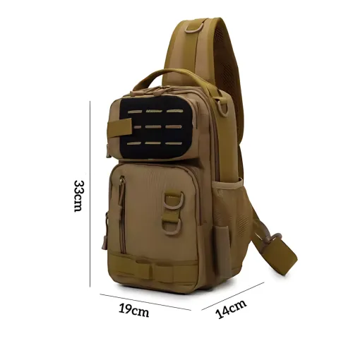 Сумка тактическая Bag AND-7, 30 л, нейлон 600D с водоотталкивающим ПВХ покрытием, рюкзак-органайзер - фото 9