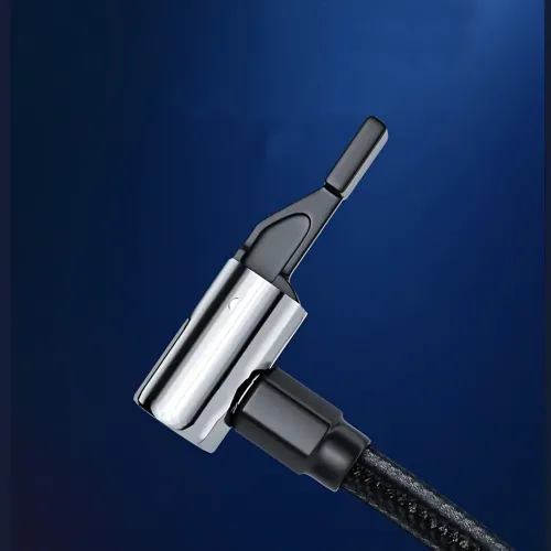 Автокомпрессор Fanelod 2024, 150 PSI, 120 Вт, аккумулятор 6000 мАч, цифровой дисплей, автостоп, 4 насадки - фото 6