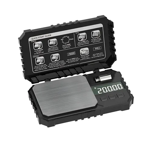 Весы ювелирные AND810 0.01 г – карманные, точные, LCD дисплей, питание от AAA, металл/пластик, 13.5×7.6 см - фото 6