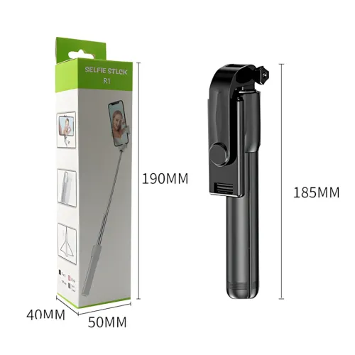 Штатив-монопод R1-L AND 5221, селфі-палиця з Bluetooth пультом, поворот 360°, до 74 см, для смартфонів, камер - фото 10