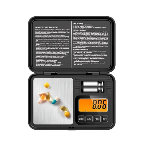 Ювелирные электронные весы WB-200 200 г / 0.01 г, карманные, 6 единиц измерения, TARE, нерж.сталь, крышка, LCD - фото 2