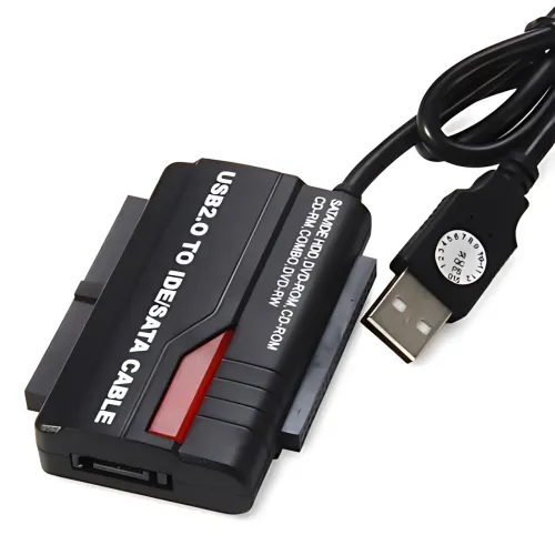 Переходник GUT USB–SATA/IDE 2.5 до 3.5'' ТБ — адаптер для HDD к ПК без корпуса - фото 4