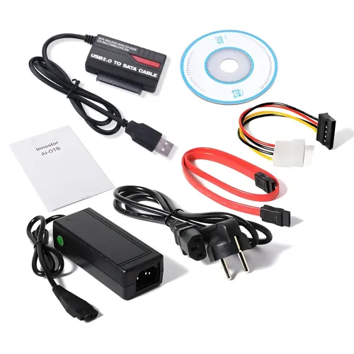 Переходник GUT USB–SATA/IDE 2.5 до 3.5'' ТБ — адаптер для HDD к ПК без корпуса - фото 10