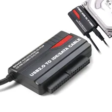 Переходник GUT USB–SATA/IDE 2.5 до 3.5'' ТБ — адаптер для HDD к ПК без корпуса