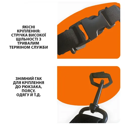 Гермомешок 2 л Ocean Pack ART-0524, 28×12 см, водонепроницаемый, ПВХ 500D, IPX65, безшовный, оранжевый - фото 8