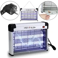 Электрическая инсектицидная лампа-ловушка Pest Killer ZCTT-L20, 20 Вт, 220В, 40×28×9 см, для комаров и мух