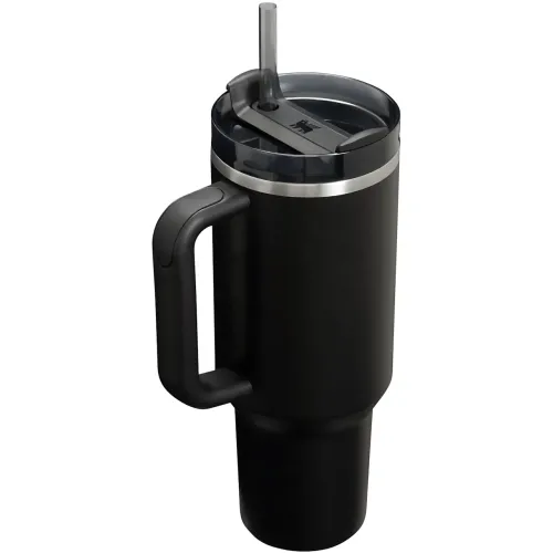 Термокухоль Stanley 1,18 л з кришкою FlowState і соломинкою, вакуумна ізоляція, неіржавка сталь, ручка Червоний - фото 4