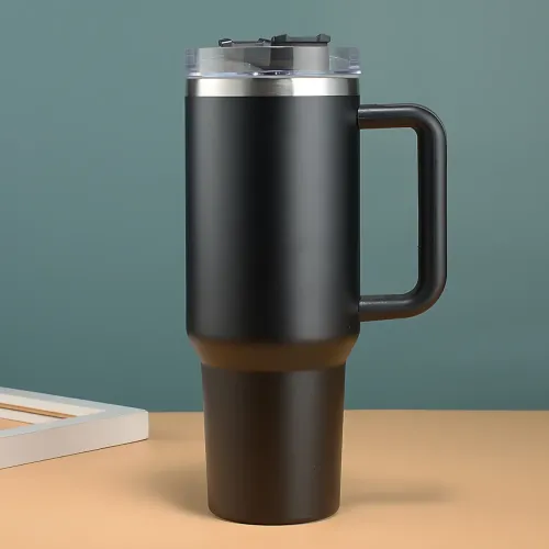 Термокружка Stanley 1,18 л с крышкой FlowState и соломинкой, вакуумная изоляция, нержавеющая сталь, ручка Голубой - фото 14