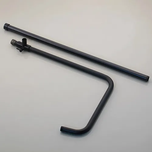 Змішувач для ванни KEMAIDI Matte Black 3-в-1, латунь, дощовий душ, настінний монтаж, керамічний картридж - фото 8