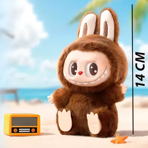 Игрушка-сюрприз брелок Labubu 2 серия, оригинал Pop Mart, 14 см, мягкая плюшевая, в закрытой коробке - фото 10