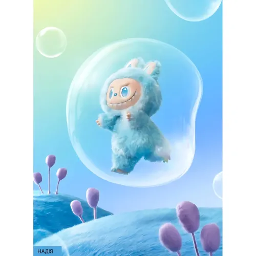 Игрушка-сюрприз брелок Labubu 3 серия Big into Energy, Pop Mart, 17 см, тай-дай плюш, blind box, коллекционная - фото 14