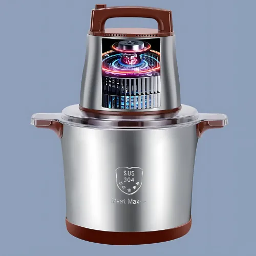 Кухонный измельчитель Hoffmans HM-8878, 12 л, 4800 Вт, нержавеющая сталь, 2 скорост - фото 8