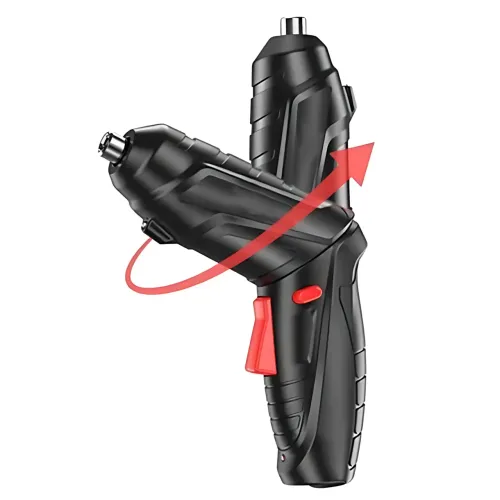 Аккумуляторный шуруповерт 3.6V 1800 мАч USB, 47-в-1: реверс, LED-подсветка, кейс, насадки, отвертка-дрель - фото 2