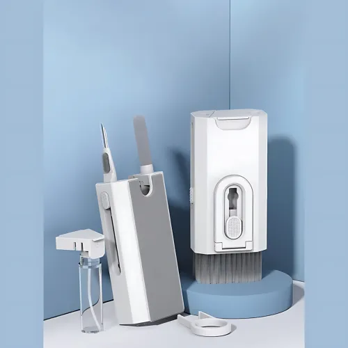 Набір для чищення ґаджетів 8-в-1 Cleaning Brush AND869 — для клавіатур, навушників, екранів, з мікрофіброю - фото 18