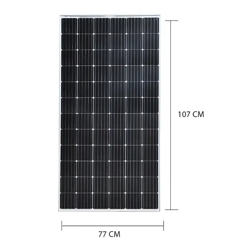 Сонячна панель WX-15000, 150 Вт, 18.24 В, 8.23 А — монокристалічна, 107×77 см, для акб 24 В - фото 12