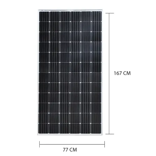 Солнечная панель Wimpex WX-25000, 250W, 36.04V, 6.94A - монокристаллическая, для аккумуляторов, 167х77 см - фото 12