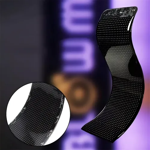 Гибкий светодиодный LED-дисплей ART-0566, RGB, Bluetooth управление с телефона и пульта, IP65, 37.4×9.2 см - фото 6