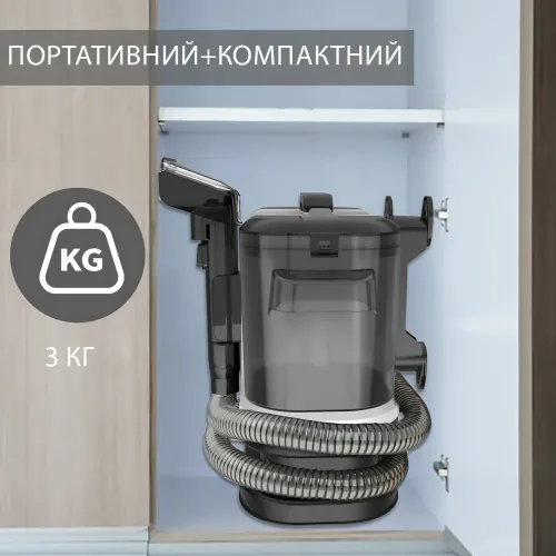 Моющий пылесос Powermac H6, портативный, 600 Вт, баки для чистой и грязной воды с фильтрацией - фото 18