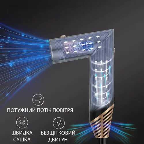 Hot Air Styler 6‑в‑1 ‒ многофункциональная фен‑расческа: сушит, укладывает, завивает и разглаживает, ионизация - фото 12
