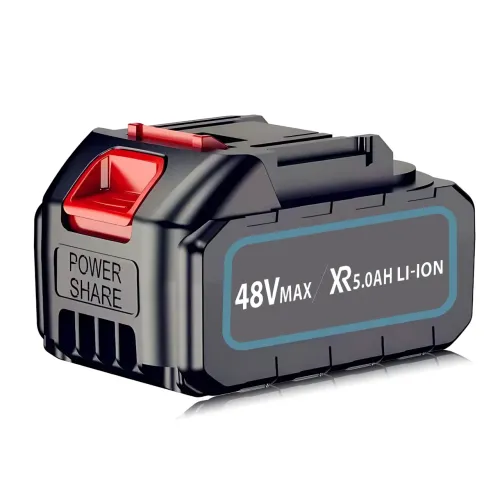Аккумуляторная батарея 48V 5Ah Li-Ion для электроинструментов, садовой техники, быстрая зарядка, защита