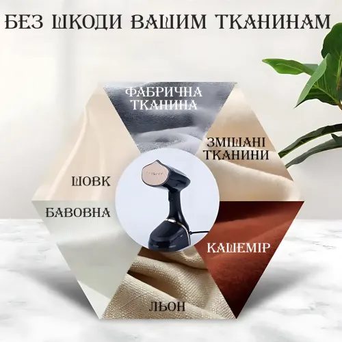 Ручной отпариватель Zepline ZP-206 3000 Вт, вертикальный, керамика, 500 мл, защита от капель, нагрев 35 сек - фото 10