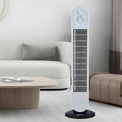 Вентилятор колонний Zepline ZP-138, 500 Вт, 3 швидкості, таймер 60 хв, нахил і поворот - фото 14
