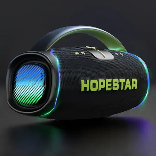 Портативна Bluetooth-колонка Hopestar A65 300 Вт з мікрофоном, акумулятором, RGB, TWS, IPX6, USB/TF/AUX - фото 14