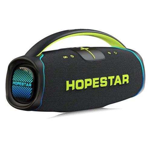 Портативна Bluetooth-колонка Hopestar A65 300 Вт з мікрофоном, акумулятором, RGB, TWS, IPX6, USB/TF/AUX - фото 2