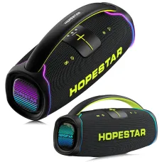 Портативна Bluetooth-колонка Hopestar A65 300 Вт з мікрофоном, акумулятором, RGB, TWS, IPX6, USB/TF/AUX