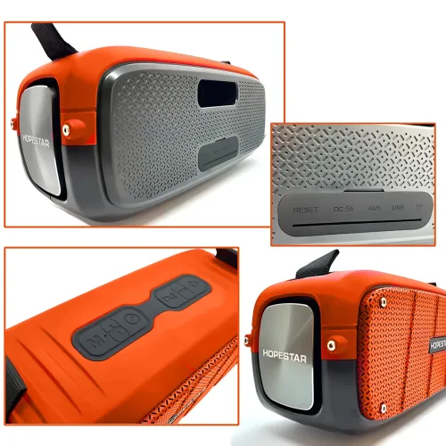 ​​​​​​​Портативная Bluetooth колонка Hopestar A20 PRO с микрофоном, Power Bank, влагозащитой IPX6, 55 Вт, АКБ - фото 8