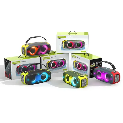 Портативна Bluetooth-колонка Hopestar A30 Party 70Вт, TWS, RGB-підсвітка, IPX6, 8800 мА·год, AUX, USB, BT 4.0 - фото 16