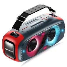 Портативна Bluetooth-колонка Hopestar A30 Party 70Вт, TWS, RGB-підсвітка, IPX6, 8800 мА·год, AUX, USB, BT 4.0 Синій