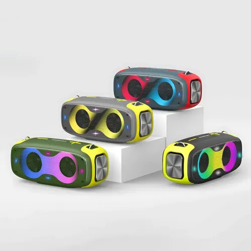 Портативна Bluetooth-колонка Hopestar A30 Party 70Вт, TWS, RGB-підсвітка, IPX6, 8800 мА·год, AUX, USB, BT 4.0 Зелений - фото 16