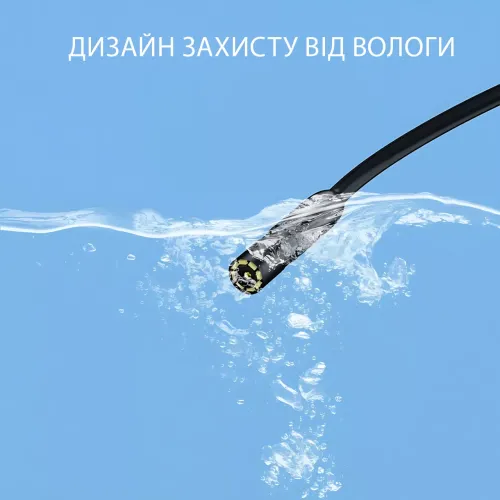 Эндоскоп с экраном RIAS P230, кабель 5 м, 8 мм камера, 8 LED, жёсткий провод, IP68, автономный (батарейки) - фото 12