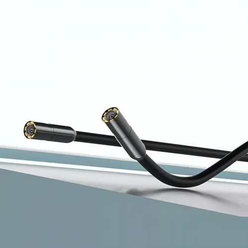 Эндоскоп с экраном RIAS P230, кабель 5 м, 8 мм камера, 8 LED, жёсткий провод, IP68, автономный (батарейки) - фото 10