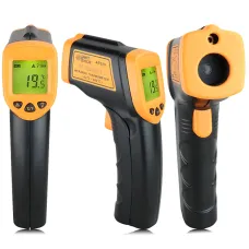 Инфракрасный бесконтактный пирометр Temperature AR-360 (–50 до +420°C) с лазерным прицелом, подсветкой