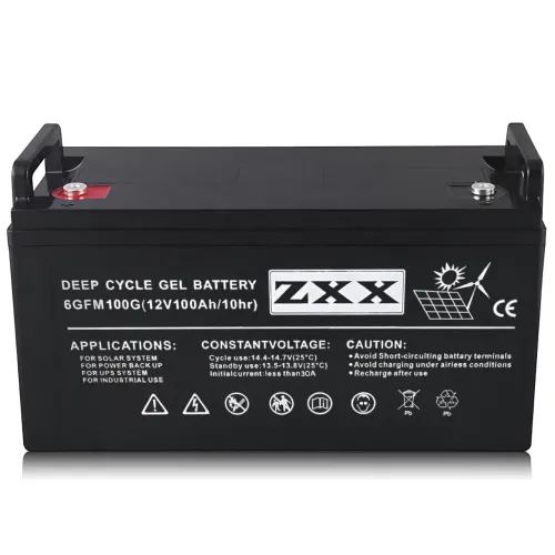 Гелевый аккумулятор ZXX 12В 100Ah AGM Gel, необслуживаемый, низкий саморазряд, для ИБП, электромобилей