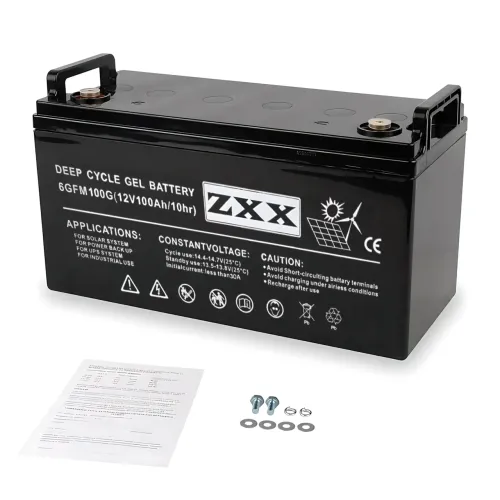 Гелевый аккумулятор ZXX 12В 100Ah AGM Gel, необслуживаемый, низкий саморазряд, для ИБП, электромобилей - фото 14