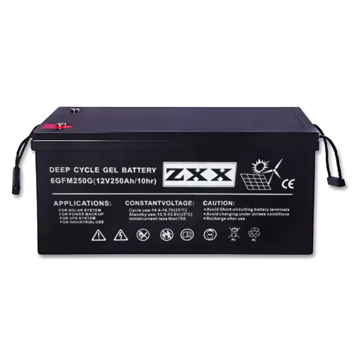Гелевый аккумулятор ZXX 12V 250Ah — необслуживаемый, герметичный, глубокого разряда, для ИБП, авто, лодок - фото 2