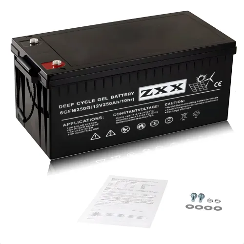 Гелевый аккумулятор ZXX 12V 250Ah — необслуживаемый, герметичный, глубокого разряда, для ИБП, авто, лодок - фото 14