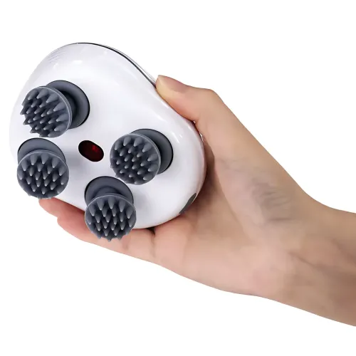 Массажёр для кожи головы с красным светом Smart Scalp, USB, беспроводной, водонепроницаемый - фото 4