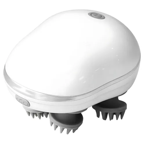 Массажёр для кожи головы с красным светом Smart Scalp, USB, беспроводной, водонепроницаемый - фото 8