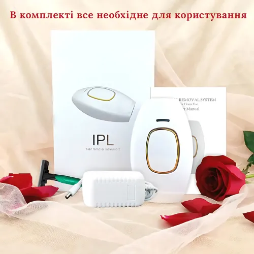 Фотоэпилятор IPL 3в1 для удаления волос, 500 000 вспышек, 5 уровней интенсивности, 2 режима, удаление пигмента - фото 18