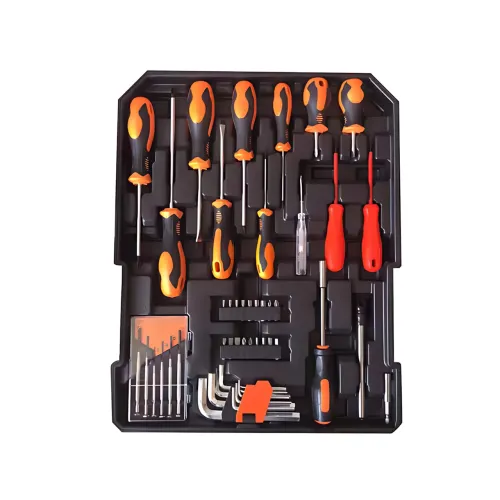 Профессиональный набор инструментов Tool Set 235 в алюминиевом чемодане на колесах, хром-ванадиевая сталь - фото 8