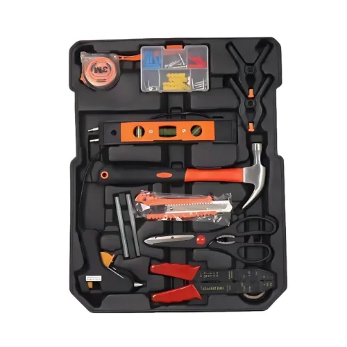 Профессиональный набор инструментов Tool Set 235 в алюминиевом чемодане на колесах, хром-ванадиевая сталь - фото 10