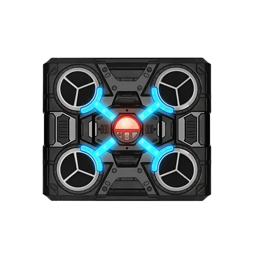 Музыкальный боксерский тренажер Iron Man 4 цели с LED-подсветкой, музыкой и USB-зарядкой, настенный - фото 10